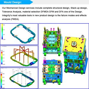 Molde de plástico para fazer molde injeção macia, forma de plástico para isca de pesca natação moldes de isca de pesca - Product Image 4