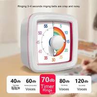 Timer Pelangi Hitung Mundur 60 Menit Harga Pabrik, Timer Visual untuk Belajar, Timer Dapur untuk Memasak, Dijual