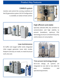 وحدة فصل الهواء-المتخصصة في الأسيتيلين مصنع المصنعين عالية النقاء الأكسجين الغاز مولد-كابو HP-25 - Product Image 5