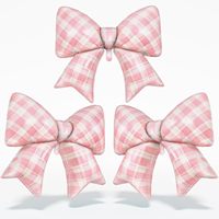 Grand ballon en aluminium mat en forme de nœud, couleur macaron pastel, pour la décoration de fond de fête de naissance Coquette ou d'anniversaire de filles