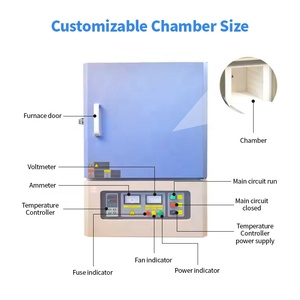 Forno a Resistenza Elettrica ad Alta Temperatura 1700°C per Laboratorio Dentale - Product Image 4