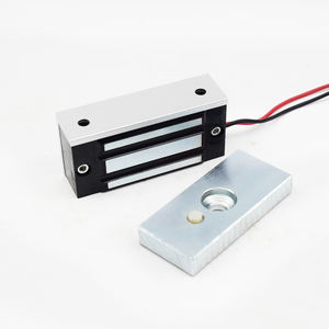 قفل كهرومغناطيسي ML0060 بجهد 12 فولت و24 فولت تيار مستمر، قفل مغناطيسي للأبواب بقوة 60 كجم، قفل مغناطيسي صغير - Product Image 4