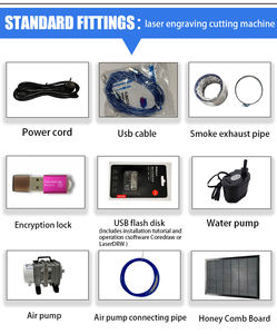 آلة قطع بالليزر صغيرة للحرف اليدوية جهاز نقش الخشب مع تطبيقات المجوهرات للخشب والحجر والبلاستيك والزجاج والمطاط - Product Image 5
