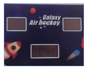 Table de hockey d'air d'intérieur économique à monnayeur, design noir élégant - Product Image 4