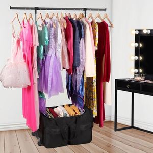 Porte-vêtements à roulettes pliable BSCI, sac de danse à roulettes et sacs de transport pour costumes de danse - Product Image 3