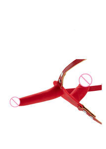 Arnés de Silicona Suave con Dildo, Correa para Pene, Masaje Vaginal, Juego para Adultos, Dildos con Correa, Cinturón de Bondage Sexual - Product Image 2