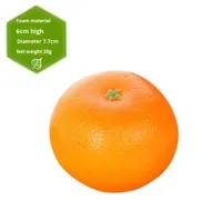JIN PENG Simulatie Oranje Schuim Fruit Set Realistische Kunstmatige Sinaasappels voor Huis Keuken Feestdecoratie