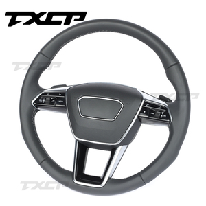 Volante de Cuero Completo Mejorado para Audi A3 A4 A5 A6 A7 A8 Q3 Q5 Q7 Q8 S3 S4 S5 S6 RS3 RS4 RS5 RS6 RS7 <span class=keywords><strong>A1</strong></span> C7 C8 B8.5 B9 - Product Image 3