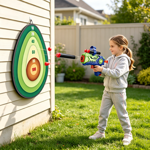 Gioco Interattivo di Tiro al Bersaglio con Avocado per Bambini, Unisex, dai 5 Anni in Su, per Interni, Giardino, Feste in Famiglia - Product Image 1