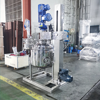 JHENTEN asme récipient sous pression 100L ascenseur réservoir de mélange chimique en acier inoxydable réservoir de mélange