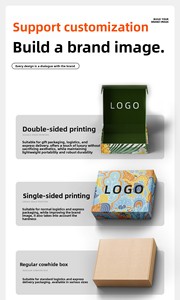 Caja de Cartón Resistente al Agua de Alta Gama con Múltiples Niveles Opcionales, Forro de Esponja Antipresión para Almacenamiento, Envío y Regalos - Product Image 3