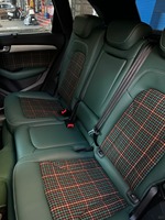 Sièges baquet de luxe sport racing pour voiture, avec panneau en fibre de carbone personnalisé et revêtement en cuir, version améliorée RS pour Audi A3 A4 A5 A6 A7 Q3 Q5 Q7 Q8