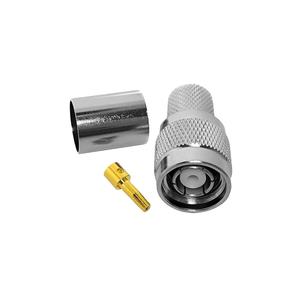 Conector de soldadura de crimpado de enchufe macho TNC de polaridad inversa RP de fábrica para conectores coaxiales RF de Cable WTR400 RG8 RG213 RG214 7D-FB - Product Image 1