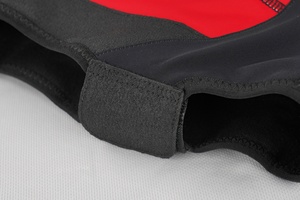 Darevie <span class=keywords><strong>Couvre</strong></span>-chaussures de vélo imperméables et résistantes, rouge et noir, pour vélo de route, coupe-vent, unisexe - Product Image 5