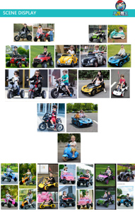 ระบบกันสะเทือนของรถของเล่นออฟโรด, รีโมท 2.4G, พร้อมเครื่องเล่น รวมเพลง, เรื่องเล่า, พอร์ต USB, ควบคุมระดับเสียง, ไฟ LED - Product Image 5