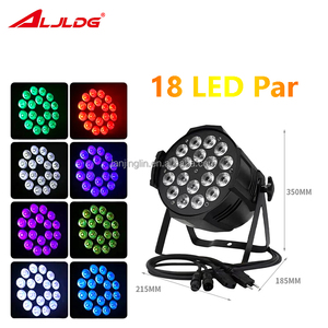 Faro <span class=keywords><strong>LED</strong></span> Slim Par 18*10W RGBW DMX512 per Palcoscenico, Spettacoli DJ, <span class=keywords><strong>Discoteca</strong></span>, Bar, Luci a Fascio IP20 per Club, DJ, <span class=keywords><strong>Discoteca</strong></span> - Product Image 1