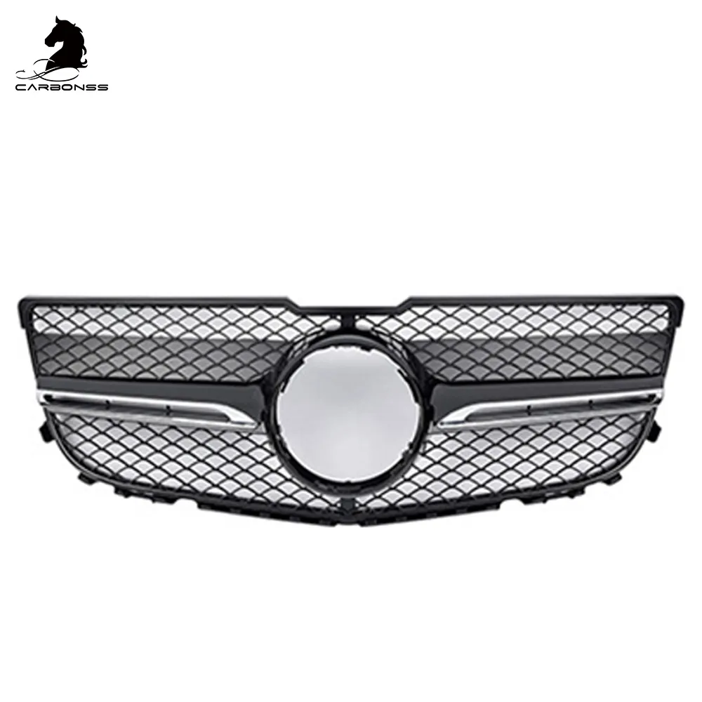 ABS AMG style front bumper mesh grill grille for Mercedes Benz GLK class X204 2013-2016