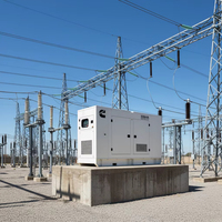 Générateur diesel Cummins 100KVA 200KVA 650KVA 50Hz 400V triphasé mobile super silencieux refroidi par eau avec AVR pour usage industriel