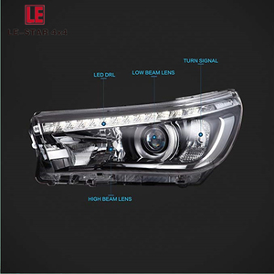 LE-STAR 4x4 con lampada diurna a LED faro frontale LED angel's eye per Hilux revo 2014 2015 2016 2017 2018 - Product Image 4