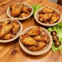 Assiettes en Fibre de Coque de Riz Naturelle de 8 Pouces, Robustes, Biodégradables, Compostables, Sans BPA, Jetables, Vente en Gros