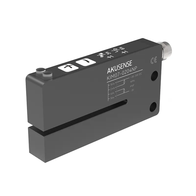 KIM Series 4pin Connector Label Detection slot type Sensor for Printing Industry chinese factory directly npn pnp sensor
