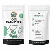 Tisane de Catnip 100% Naturelle OEM pour Chats et Chiens – Favorise la Consommation d'Eau et Soutient la Santé Urinaire – Sans Additifs – Produit Naturel pour Animaux