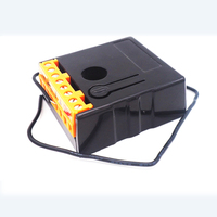Récepteur de garage 433 MHz, mini-récepteur 12/24 V, 2 relais
