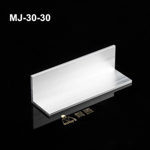 Profilé en aluminium d'angle 30x30-3mm, profilé en aluminium industriel en forme de L, profilé d'angle égal 3030, découpe facile, grande quantité - Product Image 1