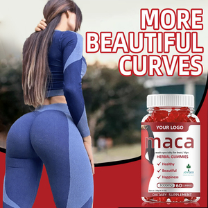 Bonbons OEM à la racine de Maca 3000mg, maca noire, multivitamine, complément alimentaire de soutien énergétique naturel pour l'équilibre hormonal - Product Image 4