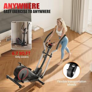 Трендовый продукт 2026 года: Коммерческий мини-эллиптический тренажер (крестоход) для спортзала и дома - Product Image 6