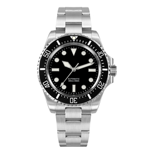 Personalized Trend Black Dial Luminous Calendar Watches 10 Atm Diver Watch Automatic Luxury Man Mechanical Watch