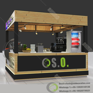 Vetrina di cibo bar mobile caffetteria tavolo sedia display torta bancone chiosco cibo chiosco esterno - Product Image 2