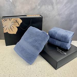 Serviettes de bain de luxe en coton serviette de golf ensembles de logo personnalisé turc plage salon rallye ensemble jetable visage personnalisé de - Product Image 1