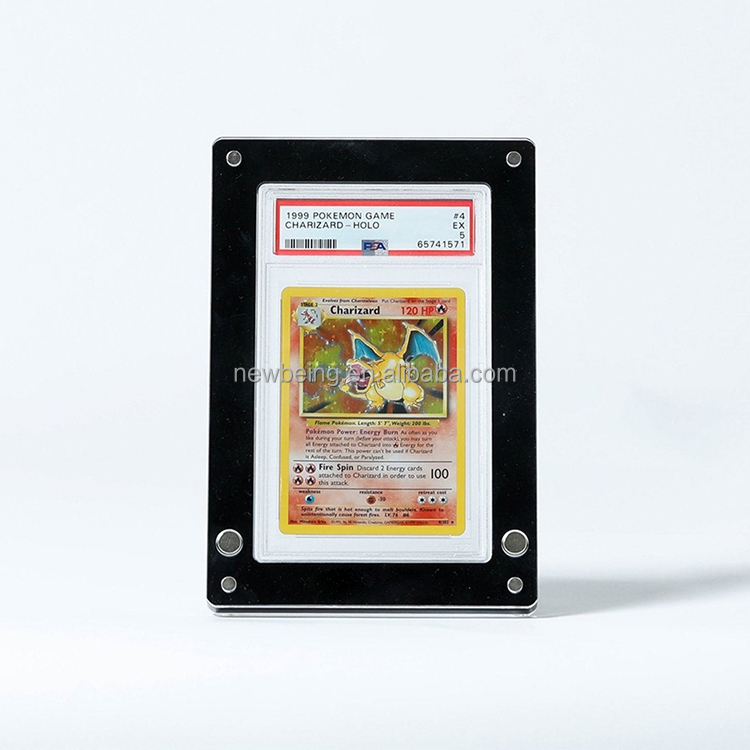 Custom Pokemon Single Trading Cards Protector Display Custom Pokemon Single Trading Cards Protector Display