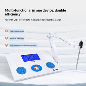 PHS-3E उच्च सटीकता प्रयोगशाला डेस्कटॉप <span class=keywords><strong>ph</strong></span> मीटर अम्लता परीक्षक पानी और तापमान विश्लेषण के साथ - Product Image 3