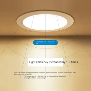 LED Downlight 5W 9W 12W 15W 18W Lámpara de techo LED redonda empotrada AC 220V 230V 240V Iluminación interior Blanco cálido Blanco frío - Product Image 6