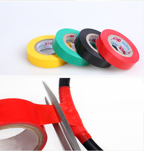 เทปฉนวนพีวีซีกันความร้อนชนิดมีกาวแข็งแรงทนทานสำหรับฉนวนสายไฟและการมัด - Product Image 5
