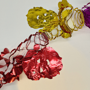 Guirnalda de Oropel de 1.9m al por Mayor, Decoración de Pared de Lujo, Color <span class=keywords><strong>Santa</strong></span> Claus, Flecos de Oropel Metálico - Product Image 5