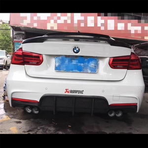 ดิฟฟิวเซอร์หลังคาร์บอนไฟเบอร์ทรง PH สำหรับรถซีรีส์ 3 F30/M3 F80 รุ่นซีดาน ปี 2013-2019 - Product Image 6