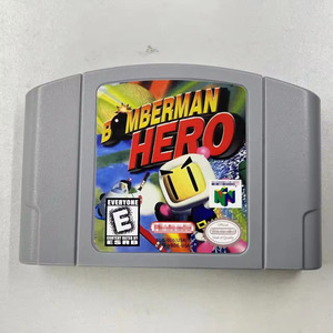 ตลับเกม Bomberman <span class=keywords><strong>Hero</strong></span> N64 เวอร์ชั่นอเมริกา สำหรับเครื่องเล่นเกมนินเทนโด - Product Image 1