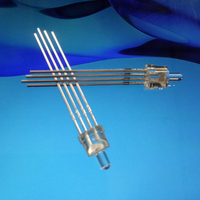 Diode LED RVB à 4 broches DIP 2,4 mm 3 mm cathode commune