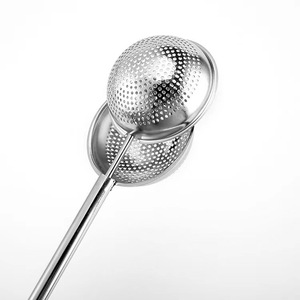 304 Infuseurs à thé en acier inoxydable Passoire à thé Passoire à épices Passoire à thé avec poignée Remuer - Product Image 2