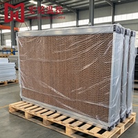 Refroidisseur d'air pour poulailler/serre Hongming HM-F, système avicole, coussin de refroidissement en gros, garantie 5 ans, 20 kg pour l'horticulture