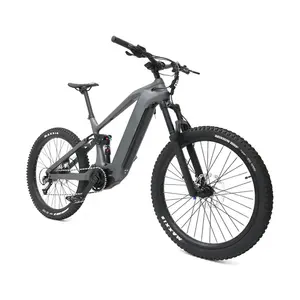 Joyebikes Bafang M510 M600MIDドライブ電動マウンテンバイクフルサスペンションMTBカーボンEbike