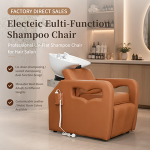 Sillón <span class=keywords><strong>de</strong></span> Champú Calefactado <span class=keywords><strong>de</strong></span> Lujo con Ajuste <span class=keywords><strong>de</strong></span> Precisión <span class=keywords><strong>de</strong></span> Triple Motor, Lavabo <span class=keywords><strong>de</strong></span> Cerámica Retráctil, Cama <span class=keywords><strong>de</strong></span> Spa <span class=keywords><strong>para</strong></span> Cabeza Totalmente Eléctrica <span class=keywords><strong>para</strong></span> Spa - Product Image 1