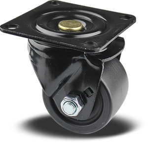 Rodízios Giratórios e com Freio de Nylon Zincado de 3 polegadas para Serviço Pesado, Peça de Hardware SK6-B75105P, Caixa de Papelão - Product Image 1