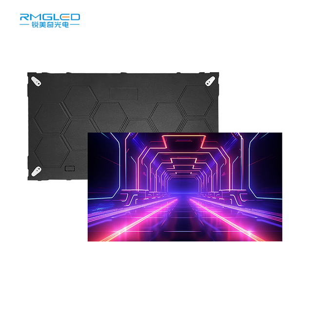 RMG Customized COB Small Pitch LED Screen Indoor Digital Poster Display for Shopping Mall Exhibition Hall Text Animation