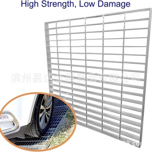 Rejilla de Drenaje de Acero Galvanizado, Malla Soldada, Tamaño Personalizado, Cubierta de Alcantarillado para Exteriores de Alta Resistencia - Product Image 5