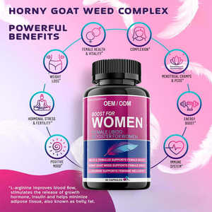 Capsule de stimulation de la libido féminine à action rapide, suppléments de racine de maca, de tribulus terrestris et de ginseng, capsule de désir pour femmes - Product Image 5