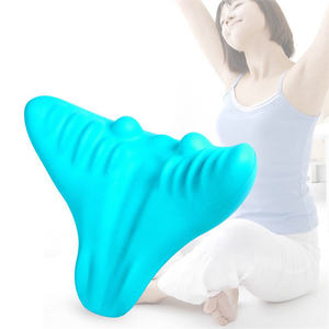 Alivio del dolor Nube Joroba Hombro Relajante <span class=keywords><strong>Corrector</strong></span> de postura Cuello Tracción Almohada Cuello cervical Camilla - Product Image 6